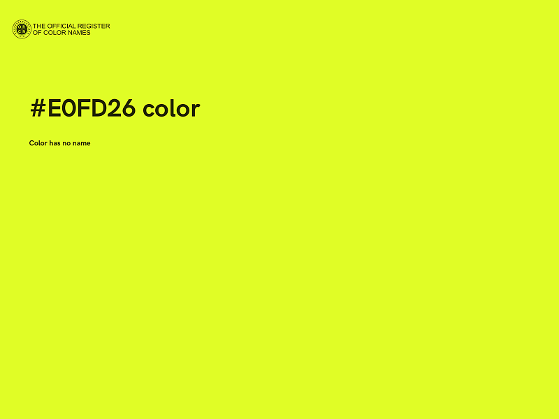 #E0FD26 color image