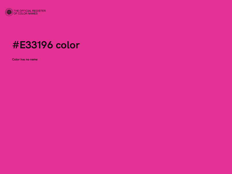 #E33196 color image
