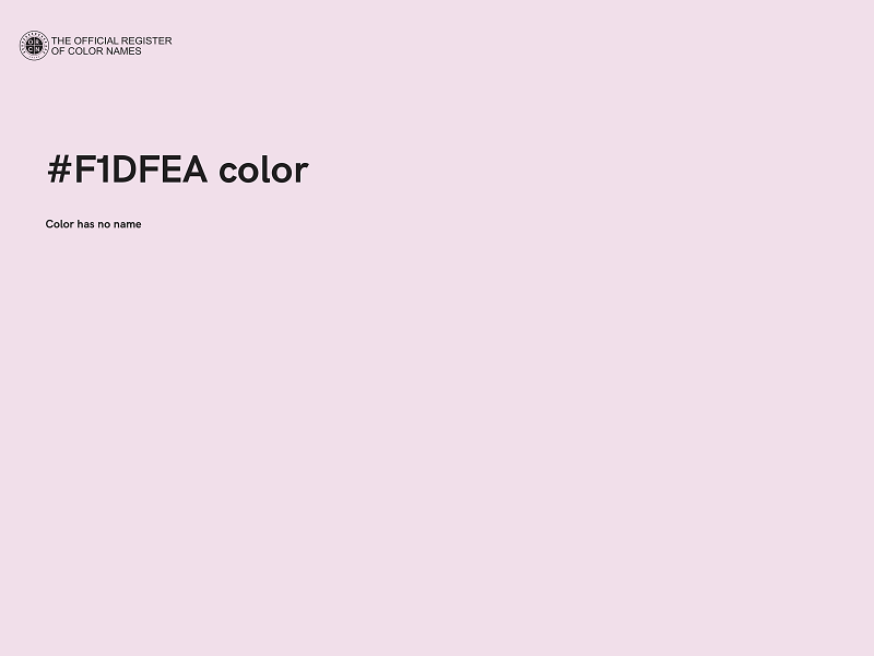 #F1DFEA color image