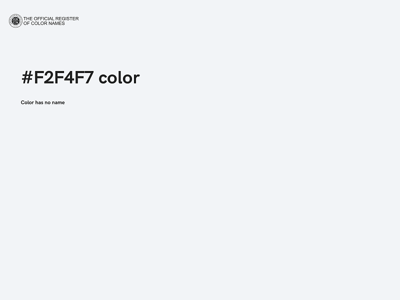 #F2F4F7 color image