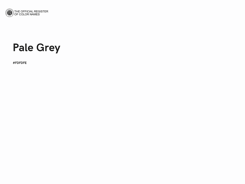 #FDFDFE - Pale Grey color image