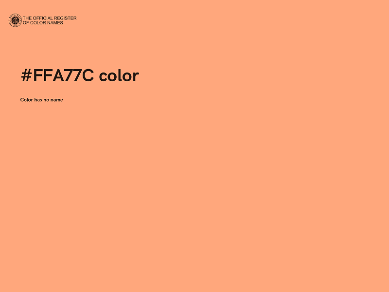 #FFA77C color image