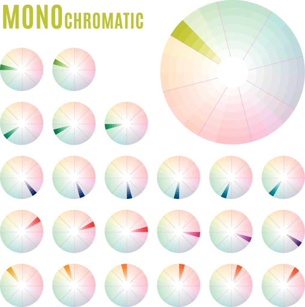 Monochromatic color names